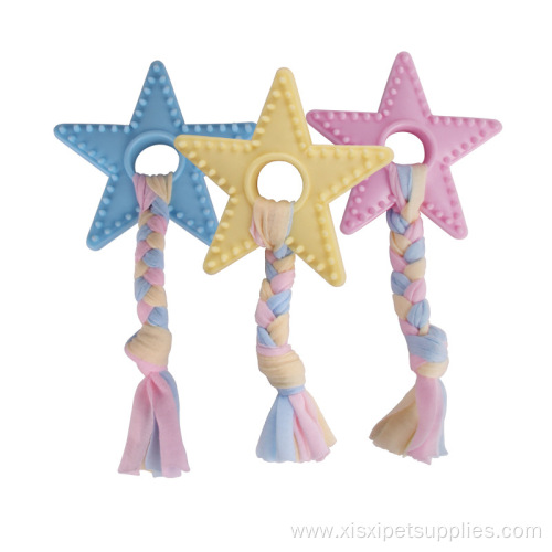 Puzzle Star TPR Rope Teeth Cleaning Dog Toy